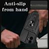 For Samsung Galaxy A07 4G Case with Slide Camera Lid PC+TPU Kickstand Phone Cover