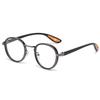 Men's And Women's The Same Style - Fashionable And Versatile Round Frame - Anti-blue Light Lenses2550