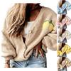 Women's Long Sleeve Knit Cardigan Sweater Elegant Casual Outerwear