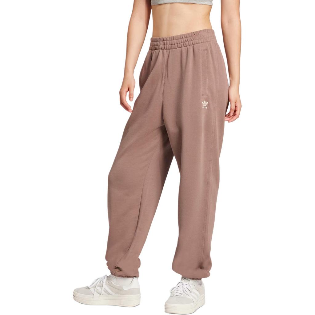 adidas Pantaloni Jogger da Donna Essentials a Colore Unito con Vita Elastica Fondo Donna JD1523