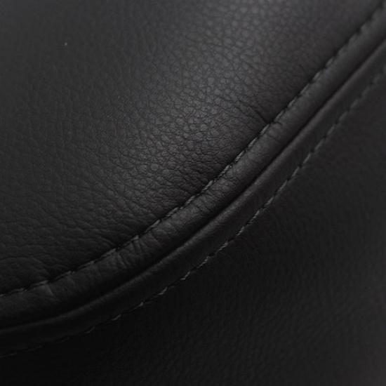 Black Leather Center Console Armrest Box Cover For Mitsubishi Outlander 2016-21