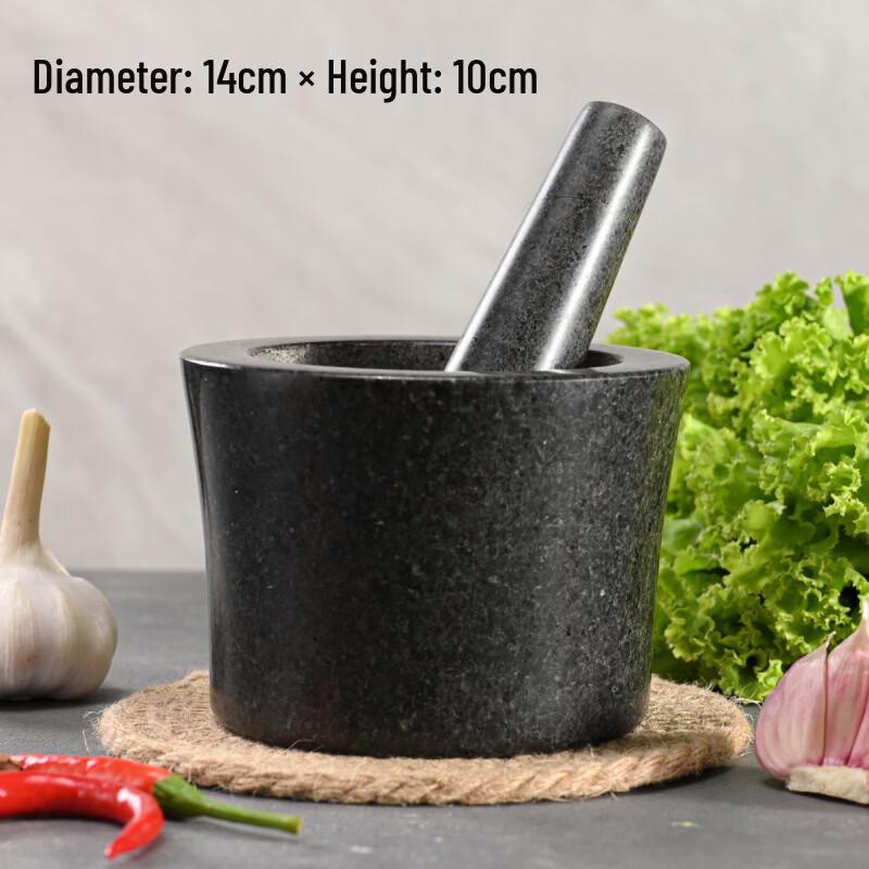 

LISM Polished Black Stone Mortar & Pestle