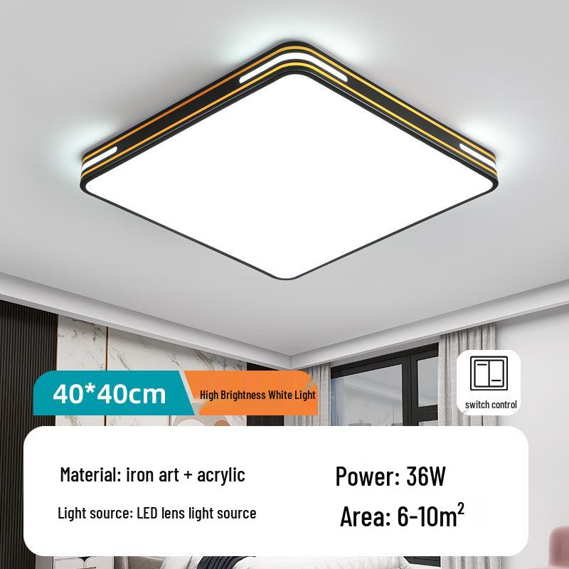 2025 Modern Minimalist LED Ceiling Light for Bedroom, Living Room, and Hall