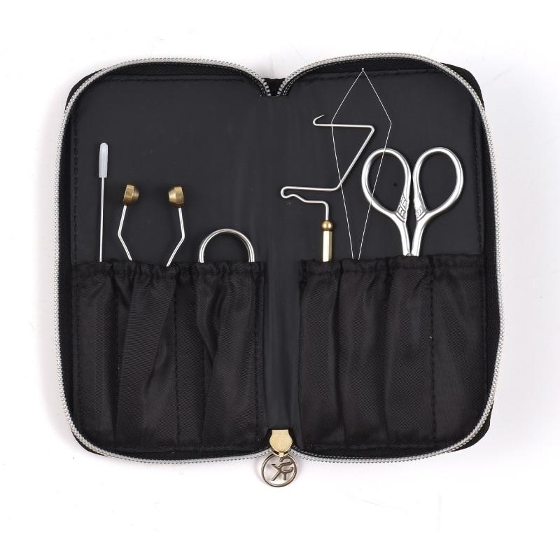 Fly Tying Tools Combo Kit Whip Finisher Bobbin Holder Bodkin Bobbin Threader for Fishing Lures fly lashing tools Stainless steel