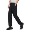 Anta Comfortable Simple Versatile Solid Color Straight Leg Zipper Mid Rise Sports Pants Men Bottoms Basic-Black 152530503-1