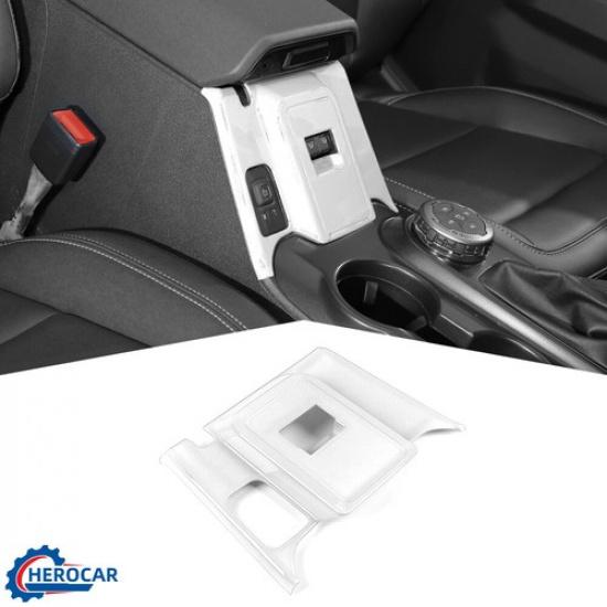White Window Control Switch Button Panel Trim Cover For Ford Bronco +2 Doors