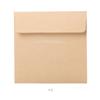 10Pcs Candy Color Kraft Square Mini Blank Envelopes for Membership Card Small Greeting Card Storage Paper Envelopes 10*10cm