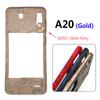 For Samsung A51 A71 A20 A50 Housing Middle Frame Bezel Middle Plate Cover With Side Key