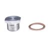 304 Stainless Steel M18 X 1.5 Thread O2 Oxygen Sensor Plug Fit For American European Japanese Cars and Trucks