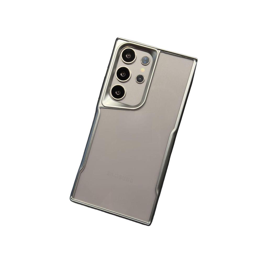Samsung S24 Ultra Slim Phone Case - Electroplated, Drop-proof TPU Cover for S23/S22P