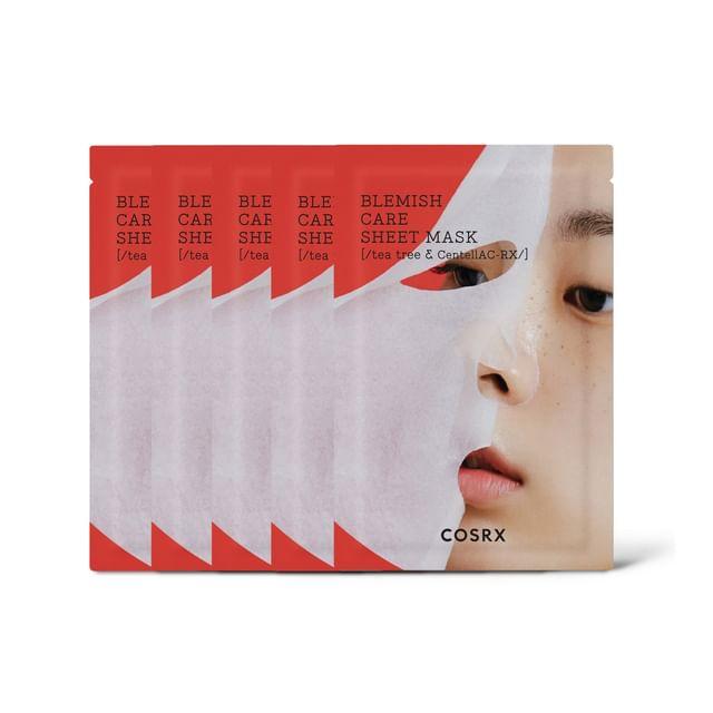 COSRX - AC Collection Blemish Care Sheet Mask Bundle Set 26ml x 5 sheets