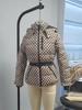 Ski Series Fashionable Waist-Cinching Down Cotton Padded Jacket