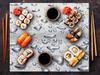 Glass Protective Stovetop Plate 60x52 Drops