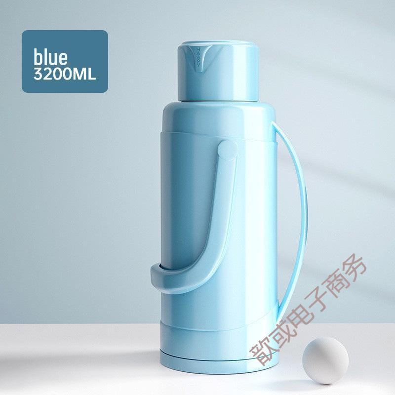 3.2L Large Thermos Flask with Glass Liner for Dorm, Office, and Home Use
