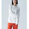 FILA Sweatshirts Unisex White Crew Neck Moderate Regular FS2POF3101X-OWH