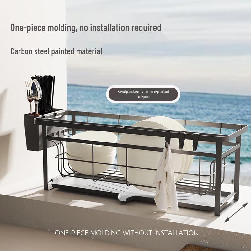Kitchen Sink Dish Drying Storage Rack
