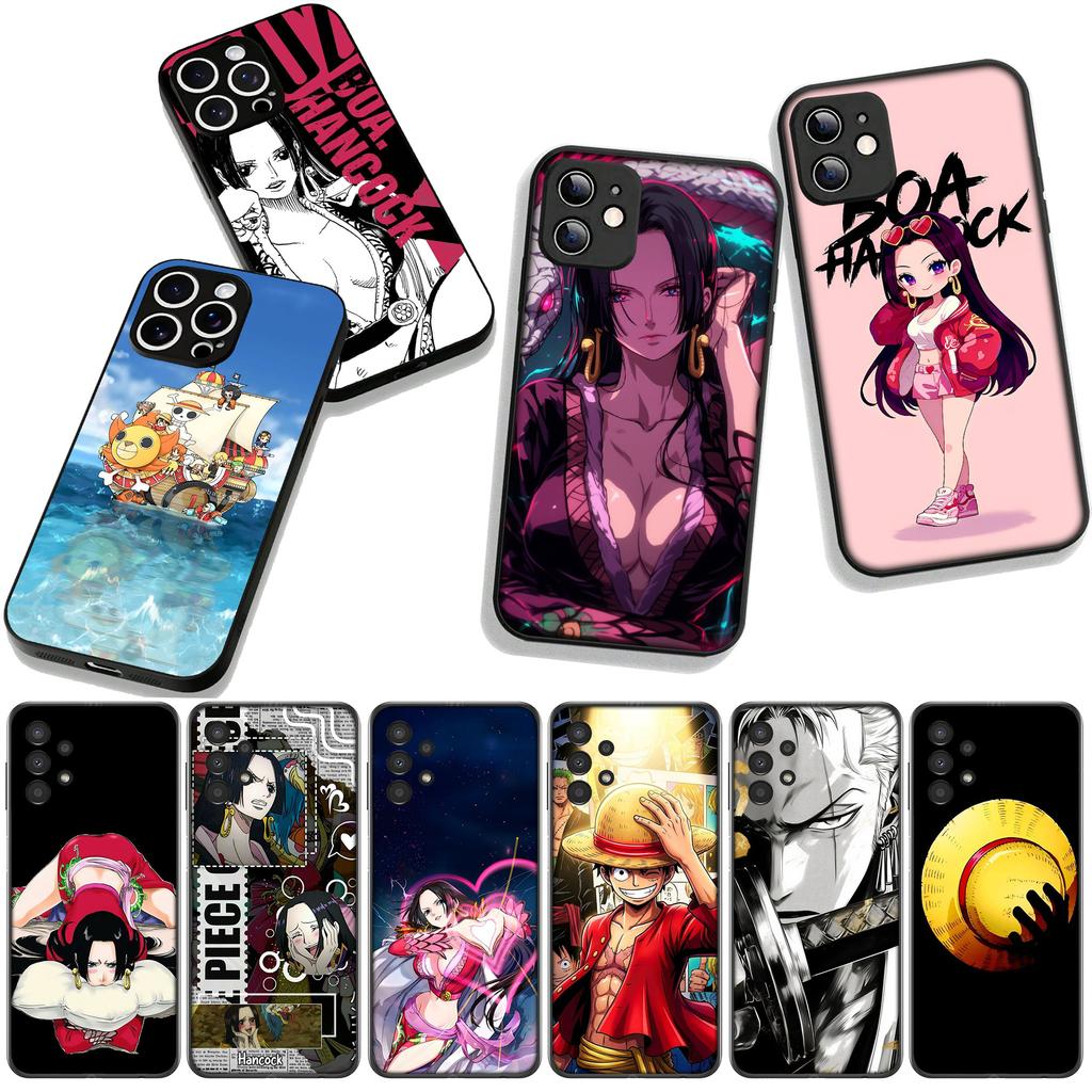 Luffy Zoro One Boa Hancock Pieces Phone Cover for Xiaomi Redmi Note 14 12 13 ProPlus A4 A3 Pro Plus 12C 13C 14C 5G Case
