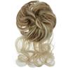 Artificial High-temperature Fiber Fake Hair Circle Fluffy Lazy Hair Bride Braiding Wig Messy Style