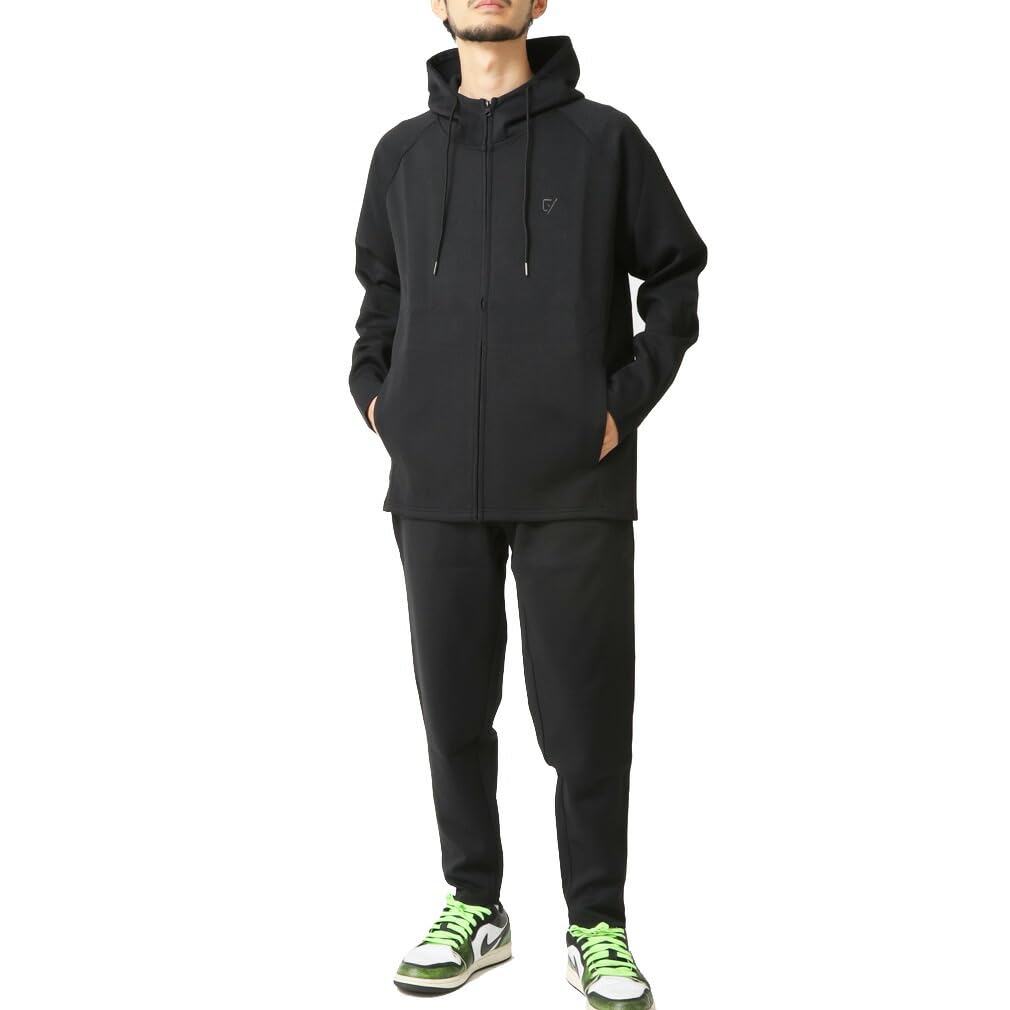 

Arcade Comfortable Stretch Top and Bottom Set with Reflective and Size Black Men s All-Direction Embroidery, Golf, Training, Loungewear, L, чёрный