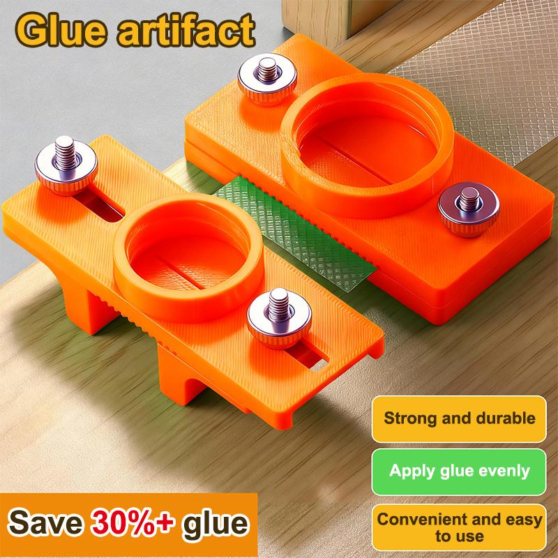Adjustable Wood Glue Spreader Tool 10-22Mm Precision Adhesive Applicator For Woodworking Edge Banding Furniture Cabinet Making