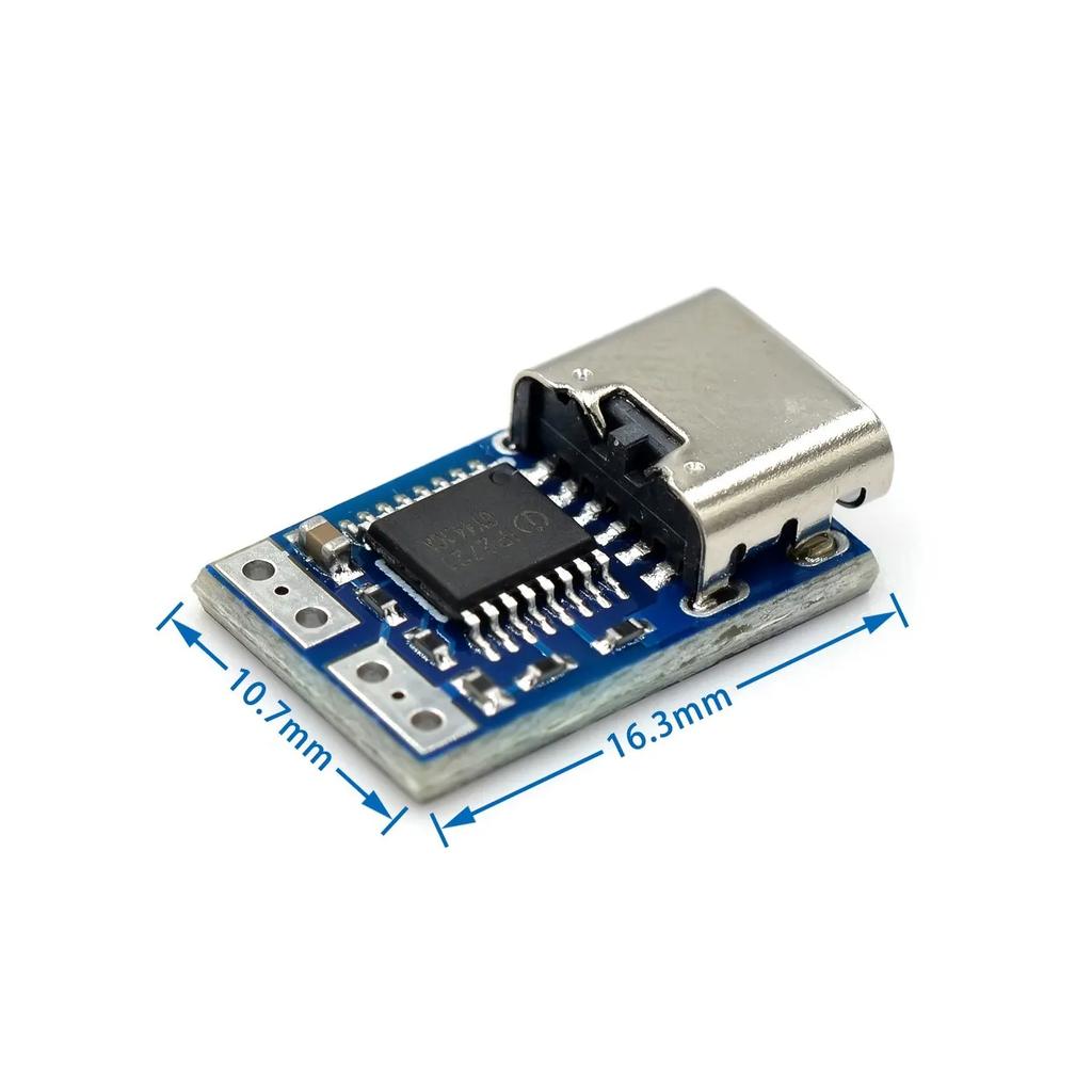 Module leurre PD Type-C PD23.0 vers câble d'extension trigger DC DC chargeur QC4 9V 12V 15V 20V PDC004-PD