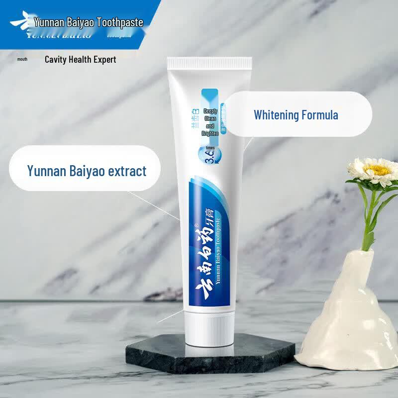 Yunnan Baiyao Yichi White Refreshing Mint Toothpaste