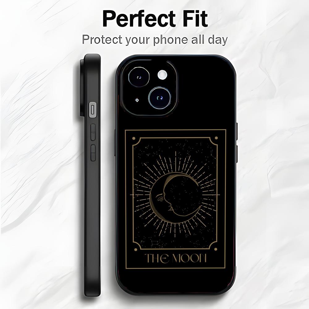 W-Witches Moon Tarot Mystery Totem Phone Case Phone Case Soft Packaging Lightweight For iPhone17 16 15 14 13ProMax