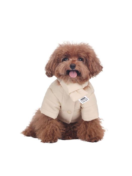 

MONCHOUCHOU Rich Light Quilted Jacket_Egg Beige 2XL