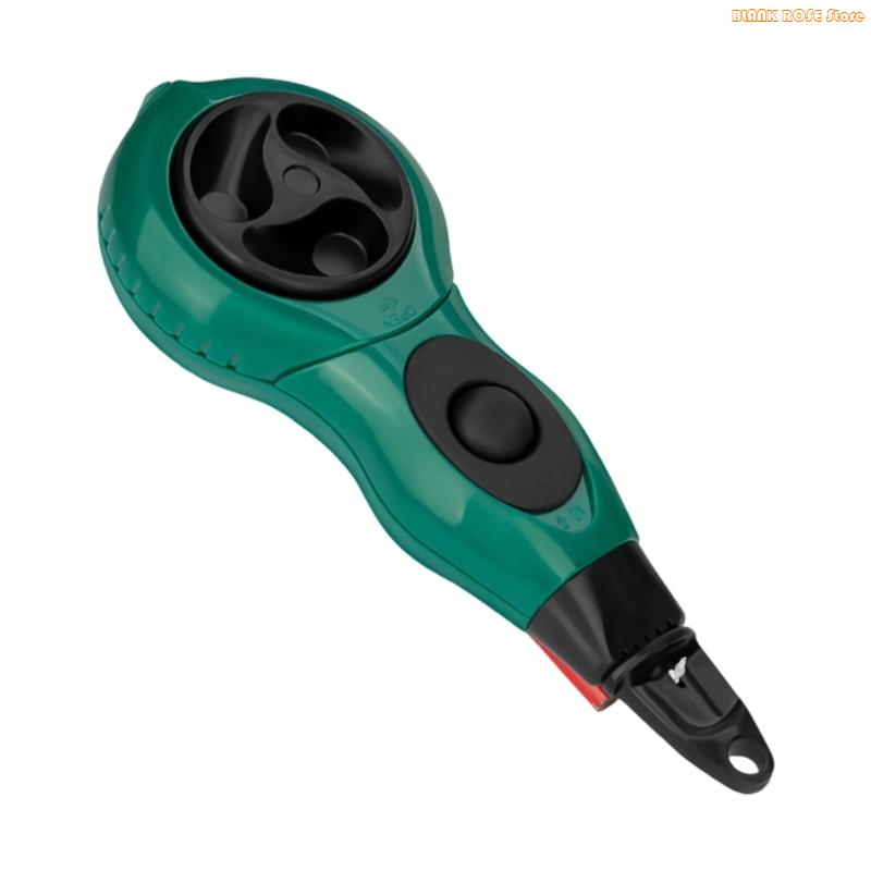 K1AE Manual Chalk Line Dispenser With Automatic Rewinding Mechanism For Professional Contractors And DIY Use