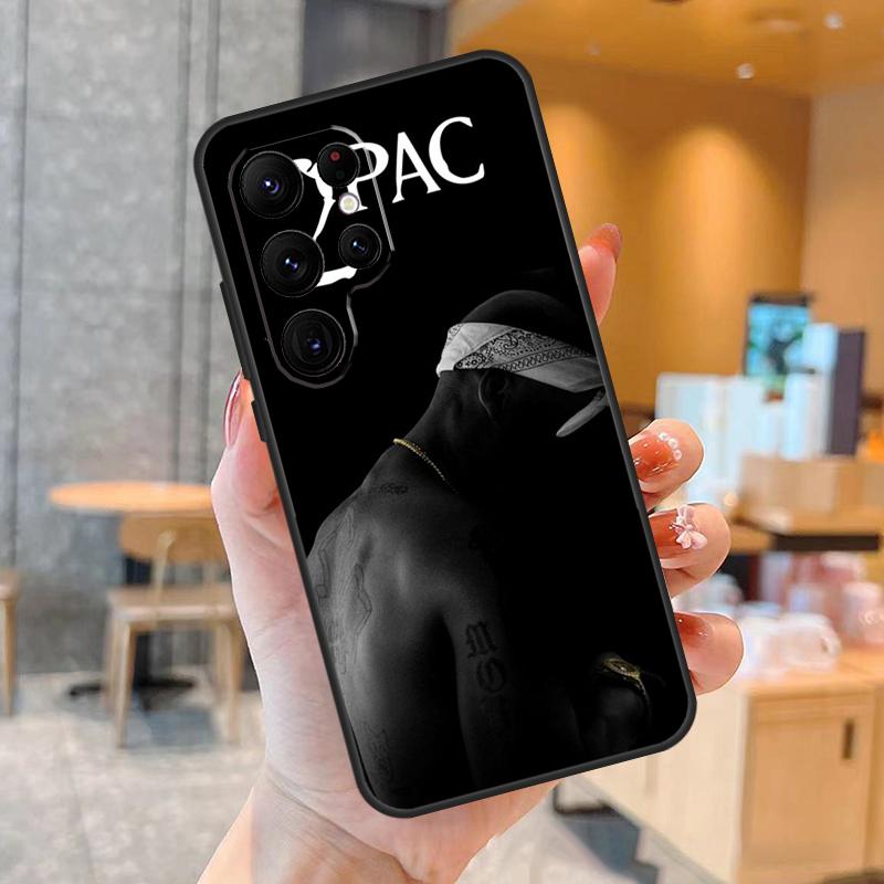 

Rapper 2pac Singer Tupac Phone Case For Samsung Galaxy S25 S23 S22 S21 S20 S24 Ultra S9 S10 Plus S25 FE Back Cover Galaxy S25 FE