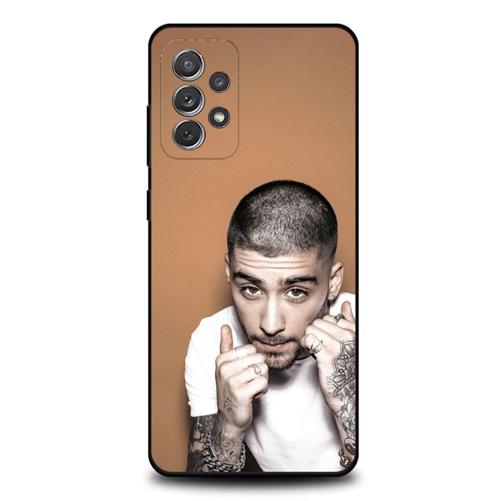 Singer Zayn Malik Phone Case For Samsung S25,S24,S21,S22,S23,S30,Ultra,S20,Plus,Fe,Lite,Note,10,9,5G Black Cover