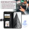 Case for 600 Lite 5G - Leather/PU, Black, With Card Holder