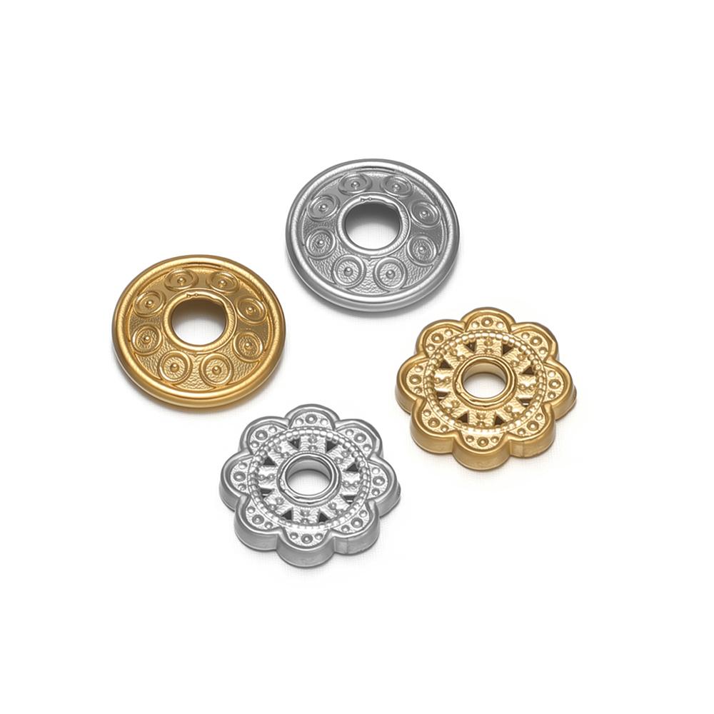 20Pcs Stainless Steel Vintage Beads Caps for Bohemia Bracelets Findings Crafts Necklace Making Accessories DIY Jewelry Supplies