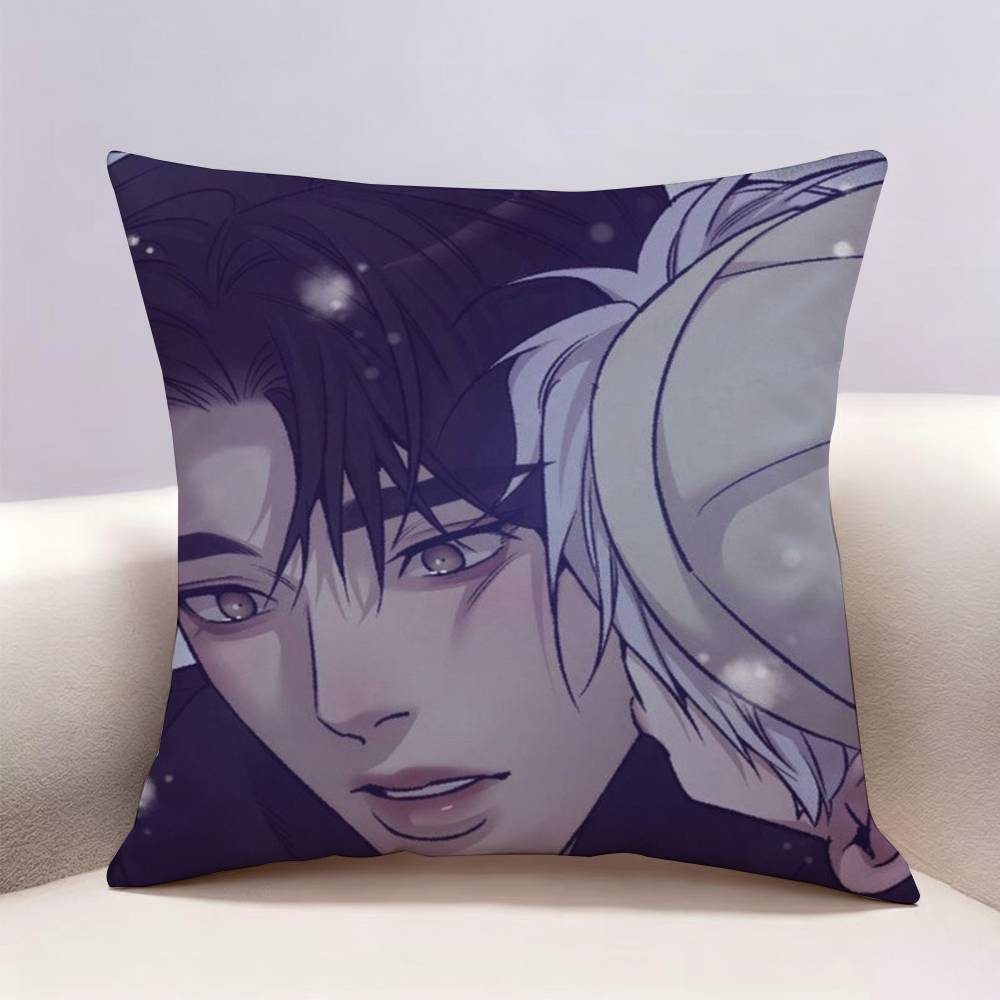 BL Drama Manhwa PPearl BBoy Doublesided print Pillow Case Cushion Cover Throw Pillow Case For Car Sofa