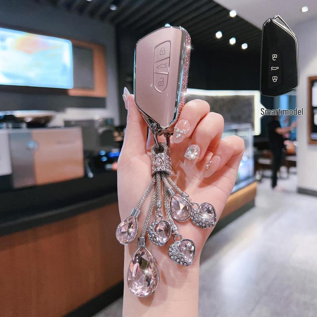 Volkswagen ID.3/ID.4/ID.6/ID.7 CROZZ Schlüsseletui: Fernbedienungs-Schutzschnalle Autozubehör für Frauen