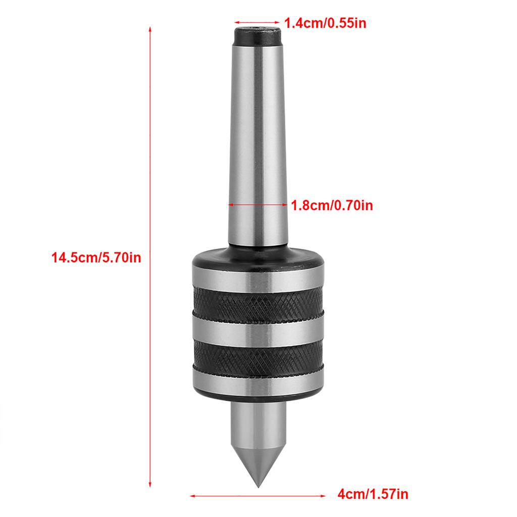 MT2 Precision Live Revolving Center Medium Lathe Machine Tool Accessory