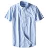 Fashion Brand Cattle Goods Short-Sleeved Pure Color All-Matching Casual Shirt