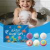 Toy Bath Ball Set Colorful, Long-lasting Fragrance Bath Care Gently Cleanses the Body and Skin with Fine Foam