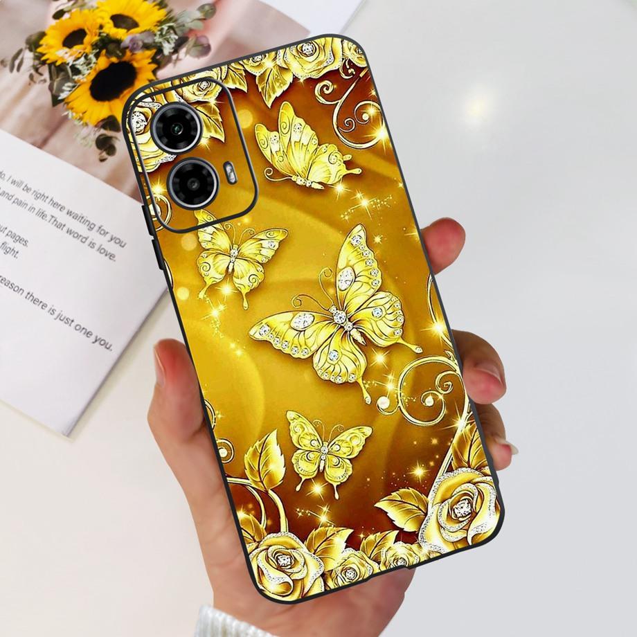 Per Motorola Moto G24 / G24 Power / G04 / G04s / Motorola E14 Custodia Carina Cartone Animato Lusso Morbido Silicone Cover Posteriore Capas