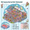Yi Lan Landscaping Large 3D Stereo Miniature DIY Journal Stickers