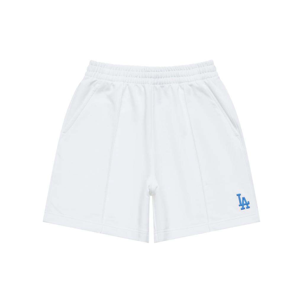 New MLB Los Angeles Dodgers Casual Shorts Unisex White 3ASPB0843-07WHS
