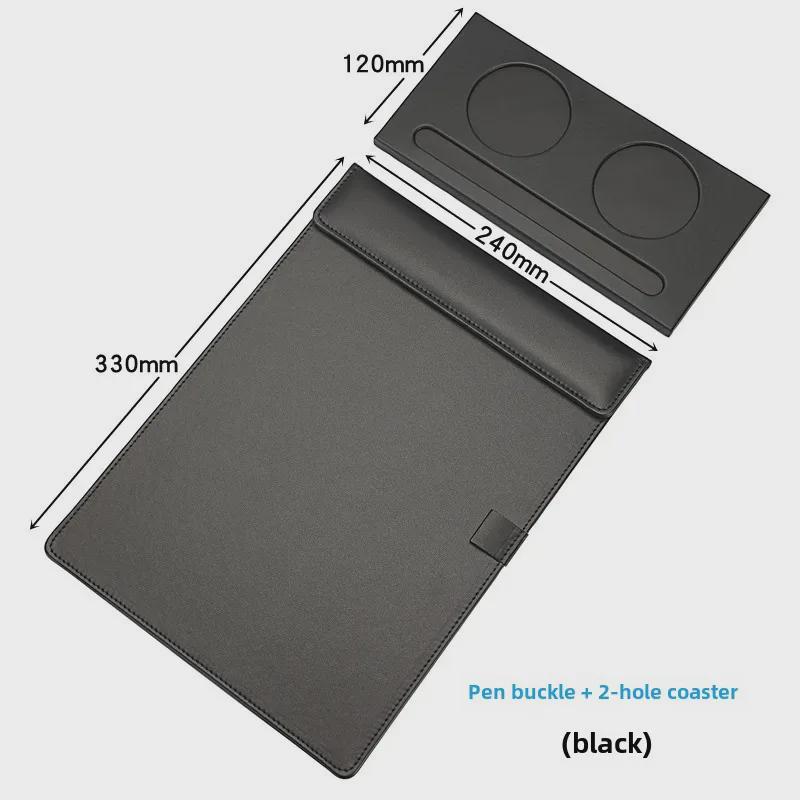 A4 Leather Conference Writing Pad Folder for Business and Hotel Contracts