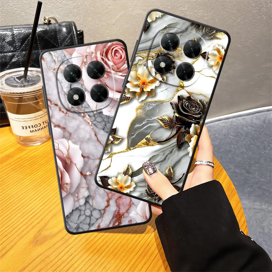 Case for Xiaomi Redmi Note 11S 11 13 12 Pro Plus 10S 9s 10 9 8 Pro 12S Soft Back Phone Cover Interesting Marble