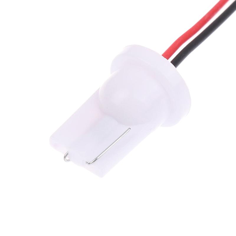 10 buc. Adaptor Pentru Lumini Auto Panou LED Lampă Stop Bec Interior Mașină Plafonieră T10 Ba9S T4W Feston La Conector Roz Cabluri