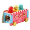 Educational Kids Wooden Toy With Ice Cream Truck Shape For Early Gift Learning