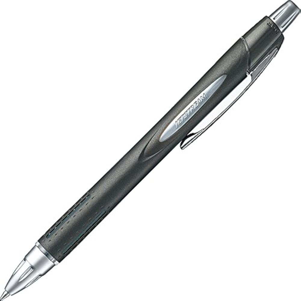 Mitsubishi Pencil, Oil-based Ballpoint Pen, Jetstream Rubber, 10, 0.7, Gunmetallic, Easy To Write...