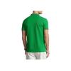Polo Ralph Lauren Logo Embroidered Striped Trim Short Sleeve Polo Shirt Men Polo Shirts Green 710844275-035
