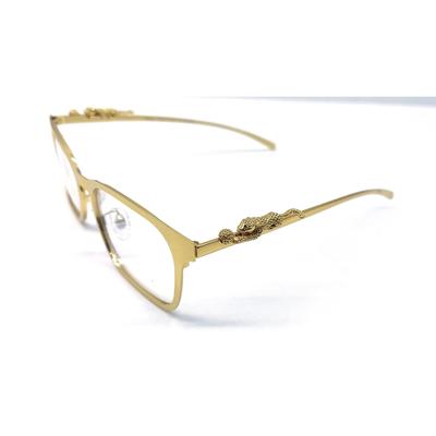 RSINC Imported Men/women Full Eyeglass Metal Gold Cat Eye-ware 8583178 Cart-5 A2 MH-S485-HCNB