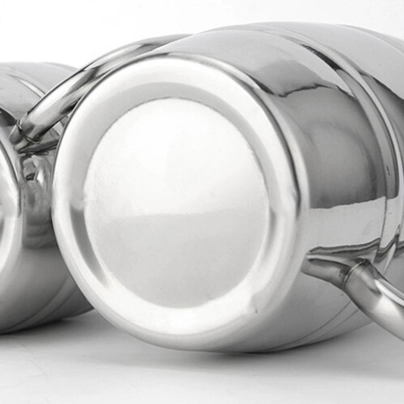 Stainless Steel Drinking Mug Reusable Water Tumblers Shatterproof Drinking Cups Perfect for Parties Outdoor Activities