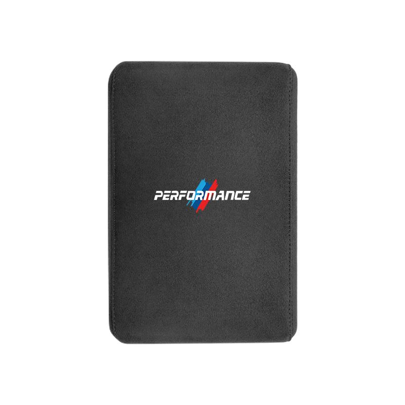 T12BMW Car Armrest Mats Suede Memory Foam Thickening Arm Rest Cushion For X3 E90 E46 X1 X2 F30 F10 E91 E28 X4 E60 E39 X5 X6 E30 E87